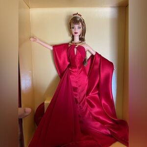 Year 2000 Countess of Rubies Limited Edition Barbie with Swarovski Crystals